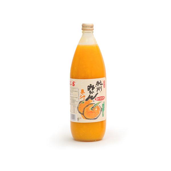 紀州のみかん果汁 970ml (瓶入りオレンジジュース・みかんジュース