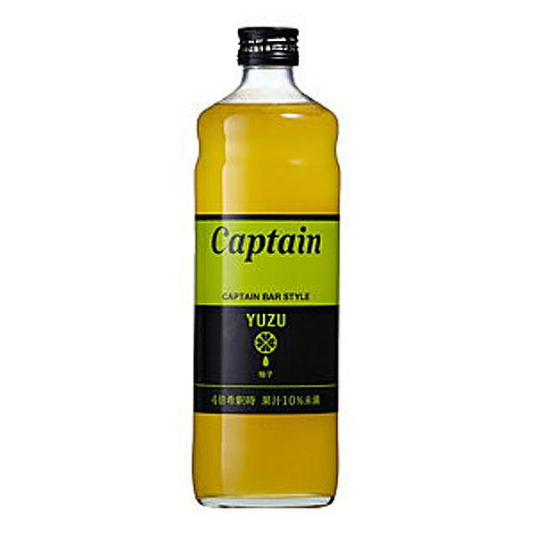 他サイト： 中村商店 Captain キャプテン ゆず 600ml (瓶 シロップ)の商品画像