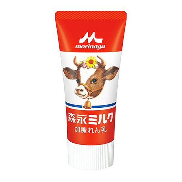 森永ミルクは、イチゴやキウイ、食パンなど、幅広く使っていただける定番れん乳！生乳としょ糖で作られた、シンプルで、やさしい甘さが、食卓においしさ、たのしさをプラスします！お子さまからお年寄りまで、簡単に使えるチューブタイプの練乳です。内容量：...