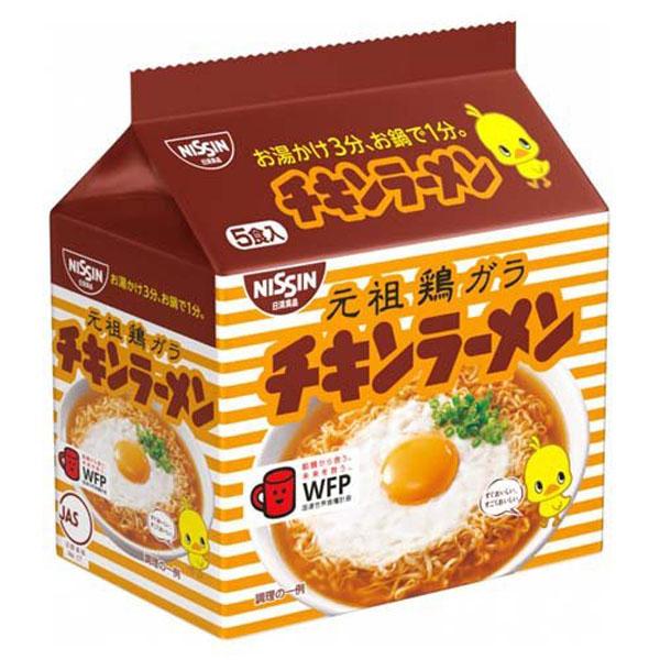 他サイト： 日清食品 チキンラーメン 1箱 (5食入×6袋)の商品画像