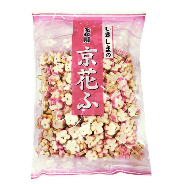 小さな花形をした飾りふです。いろいろなお料理の彩りとして使っていただけます。直径約２５ミリ、厚さ約６ミリ、水戻し約１．４倍、重量は５．０倍になります。内容量：５００ｇ（約５００粒入）【普通便】