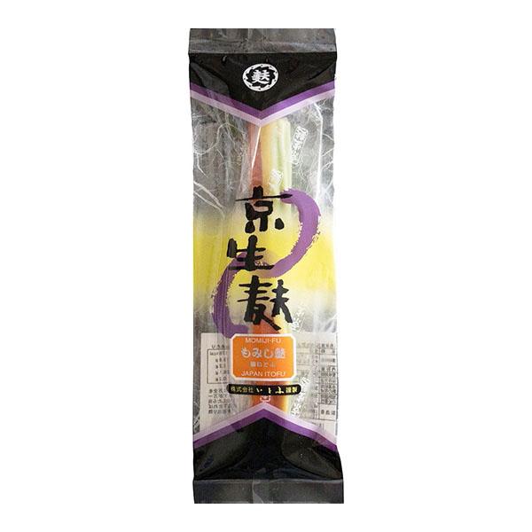 生麩特有のもちもち食感。赤いもみじの花型の生麩です。お料理、デザートのトッピングなどにご利用ください。内容量：１本（約７２ｇ）【冷凍】