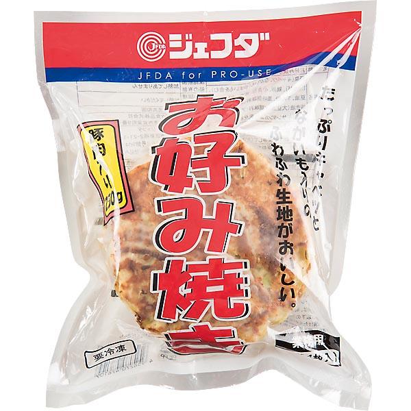 ジェフダ お好み焼き（豚肉入）250g×4枚入 計1kg JFDA : 食品の