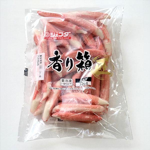 バラ凍結タイプのかに風味かまぼこです。まるで本物のズワイ蟹を思わせる極細繊維を、葉脈状に束ねることにより、ジューシーな食感と食べた時のほぐしやすさを再現しました。自然解凍するだけの簡単調理で、まるで本物のカニのような旨味と甘みを味わうことが...