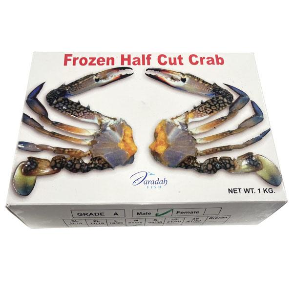 バーレーン産 切わたりがに(ワタリガニ)渡り蟹 1kg(21-25肩入) Mサイズ