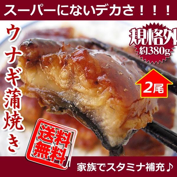 顔より大きな鰻に仰天 ウルトラ うなぎ蒲焼２尾 1尾約380g 送料無料 Lla 食品のネットスーパー さんきん 通販 Yahoo ショッピング