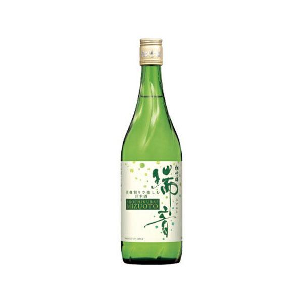 TOSHI⭐︎梅酒 宝酒造 松竹梅 瑞音 みずおと 720ml (4合瓶) 日本酒(京都 伏見