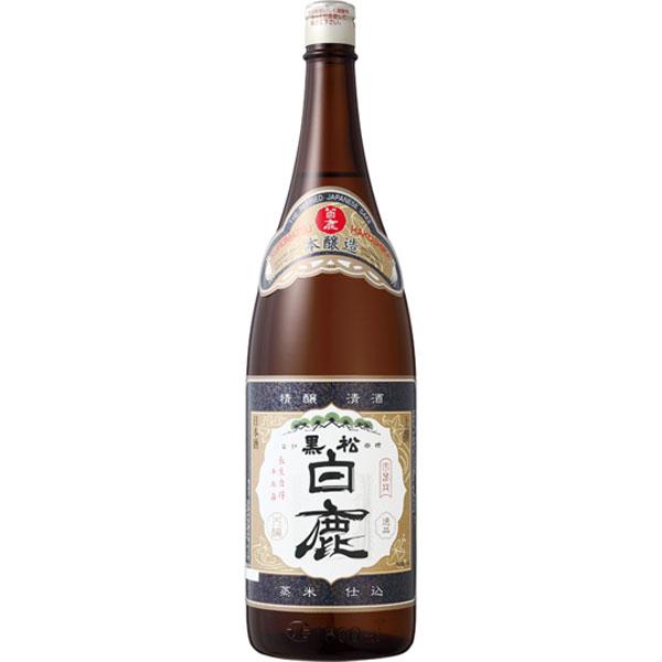 あ*ゆ様 黒松白鹿「吟醸・純米金箔」1.8Lx2本セッGK-