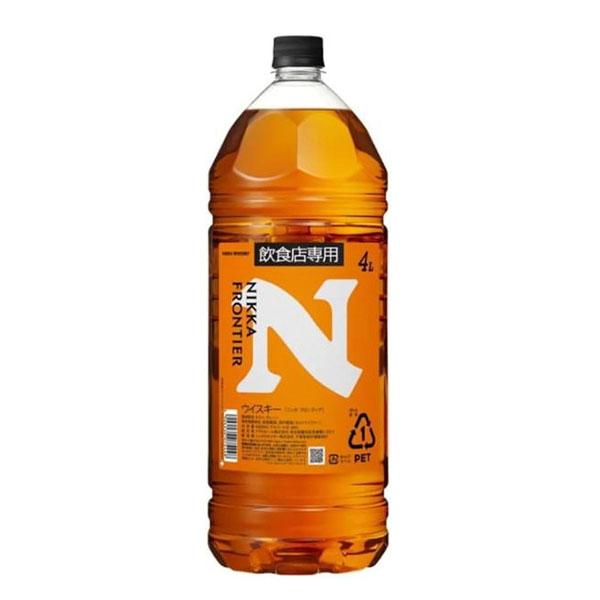 アサヒ ニッカ フロンティア 4000ml (4L) 業務用ウイスキー (ペット