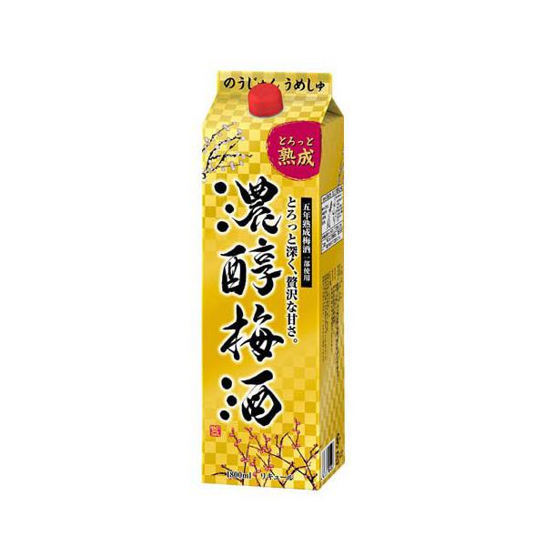他サイト： アサヒ 濃醇梅酒 10度 1.8L(1800ml) 紙パックの商品画像