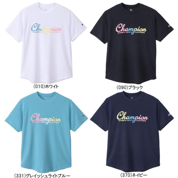 メール便無料 チャンピオン レディース ショートスリーブ Tシャツ 半袖 女性 女子 CW-CB328 バスケット ミニバス