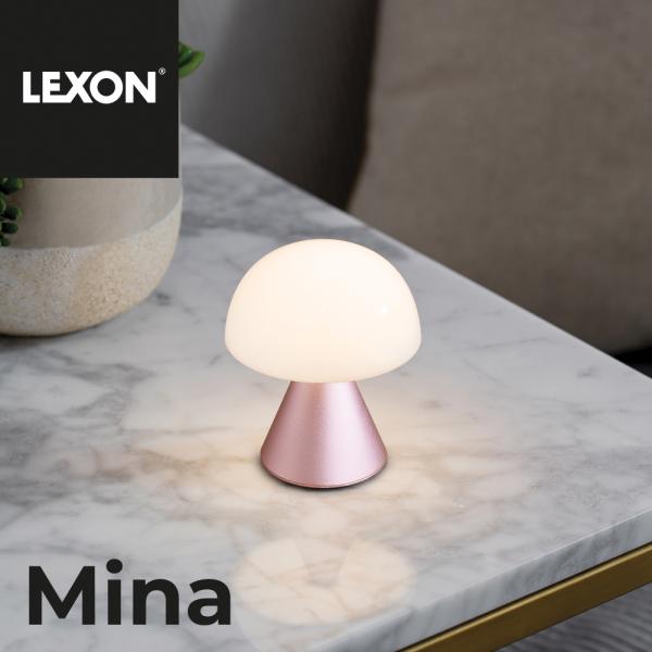 LEXON ポータブル LEDランプ Mina LIGHT PINK