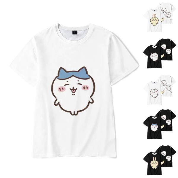 Tシャツ 日常服  ちいかわ Chiikawa 人気キャラクター  アニメグッズ プレゼント ギフト 半袖Tシャツ 大人 子供 キッズ お揃い ペア シャツ 服 レディース