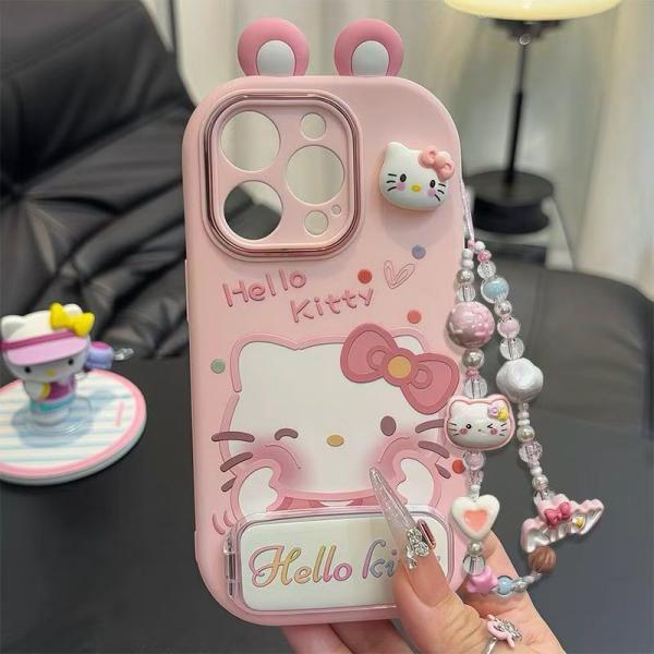 Hello Kitty ハローキティ iPhone17 ケース iPhone16 スタンド