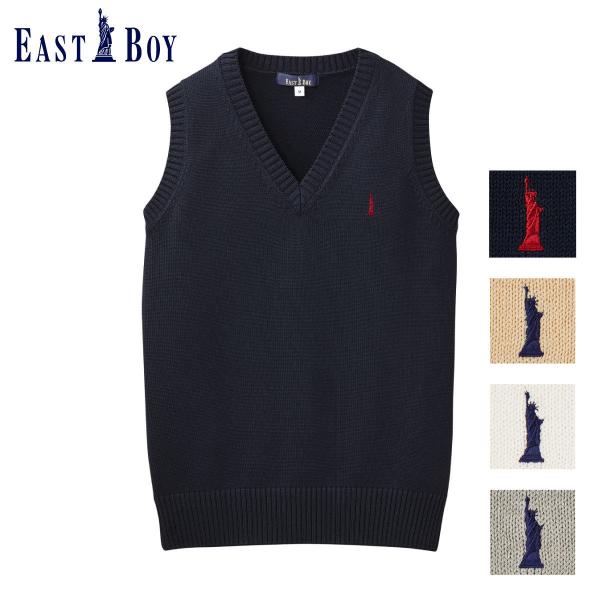 【発売日：2020年12月07日】●ブランド：イーストボーイ EASTBOY●素材：7G　綿49％/アクリル51％●サイズ：(S)　バスト88　肩巾30　着丈58　　　　　(M)　バスト94　肩巾32　着丈61　　　　　(L)　バスト100...