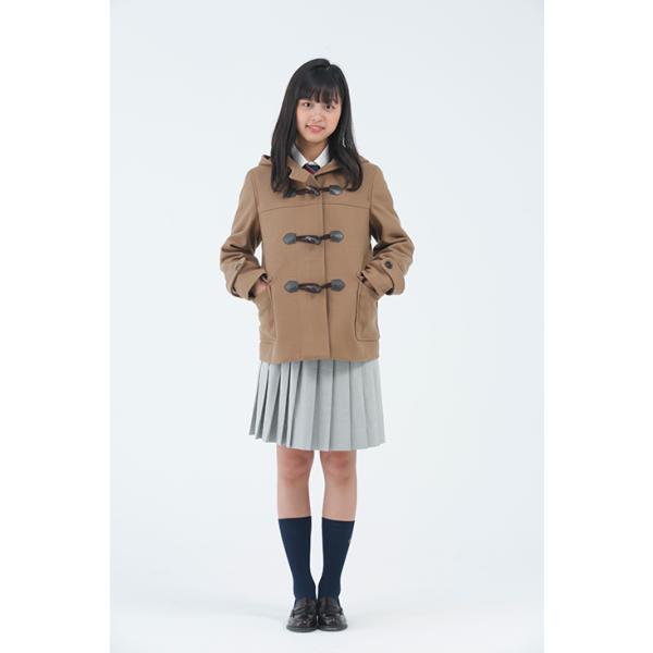 カンコー ダッフルコート 学生 スクールコート 女子 日本製 ネイビー キャメル 制服 コート 軽い ショート丈 紺 茶 通学 高校生 Khs106 カンコーショップ原宿 通販 Paypayモール