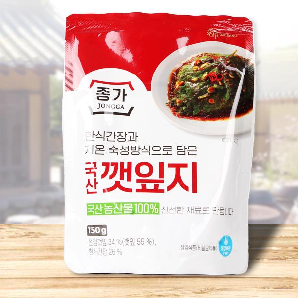 宗家 エゴマの葉キムチ 150g / 韓国食品 韓国料理
