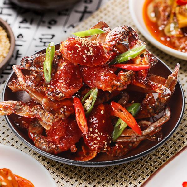 凍]辛口 ケジャン【1kg】※商品詳細必ず確認※/ヤンニョム ケジャン/カニ  