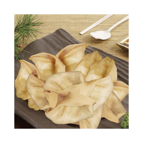 名称豚の耳(生)内容量約1kg賞味期限別途記載保存方法要冷凍（-18℃以下で保存してください）原産国名日本：産地は仕入れ状況により異なる場合があります。特徴コラーゲンたっぷりの豚耳です。1口サイズに切って野菜と炒めるのが定番の調理法です。※...