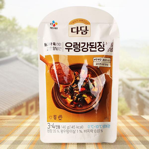 商品名 CJダダムチョングッジャン鍋の素原産国 韓国内容量 130g(3−4人前)主原料 精製水、チョングクチャン{大豆(米国産90%、カナダ産10%)、精製塩(国産)}、精製塩(国産)、酒精、味噌{大豆(外国産)}、味噌(大豆:外国産)}...