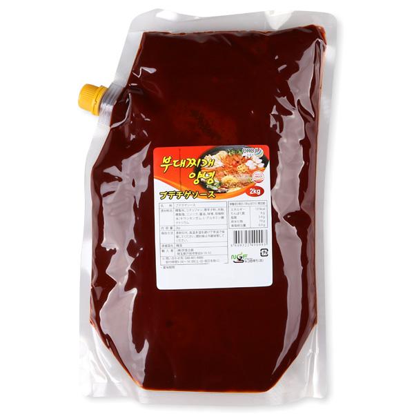 名称ブデチゲソース原材料名混合味付け、唐辛子味噌、醤油、精製水、にんにく、胡椒、チキンエキス、牛肉エキス、液状果糖内容量2kg賞味期限別途記載保存方法直射日光、高温多湿をさけて保存してください。開封後は冷蔵保存し、早めにお召し上がりください...