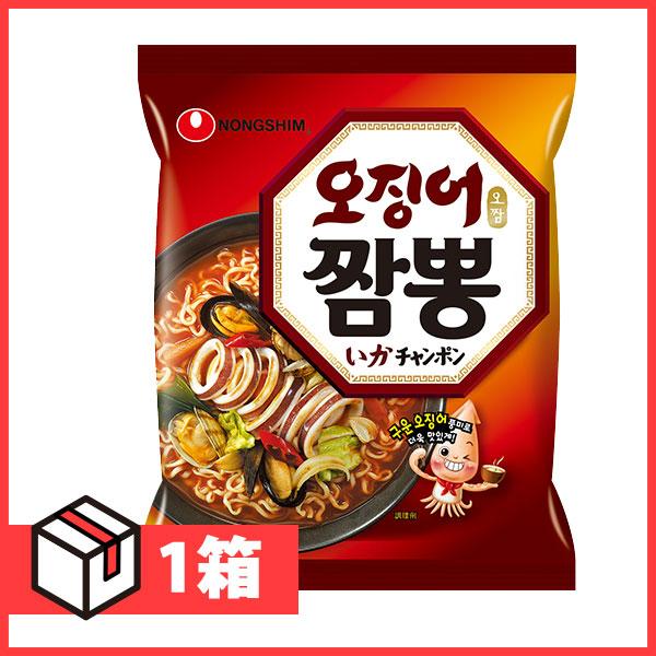 NONGSHIM（農心） イカチャンポン 1箱(180円×40個)/韓国ラーメン