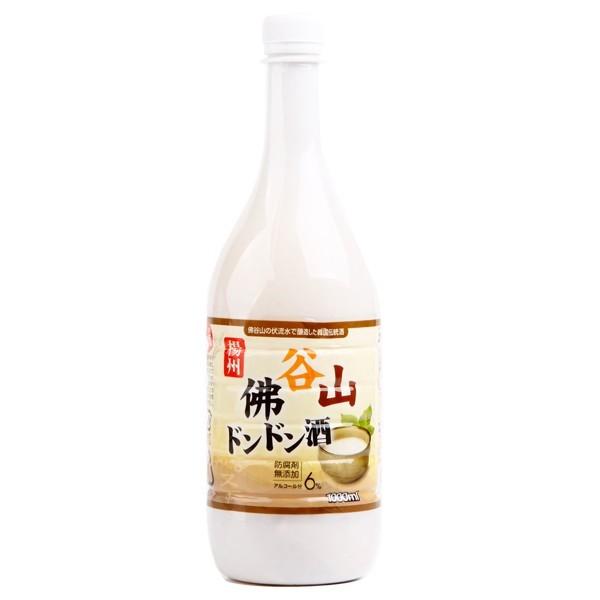 名称[楊州]佛谷山ドンドン酒アルコール6％原材料名もち米、小麦、甘味料(アスパルテーム・L-フェニルアラニン化合物)内容量1000ml×15本賞味期限別途記載保存方法直射日光、高温多湿をさけて保存してください。原産国名韓国特徴すっきりした味...