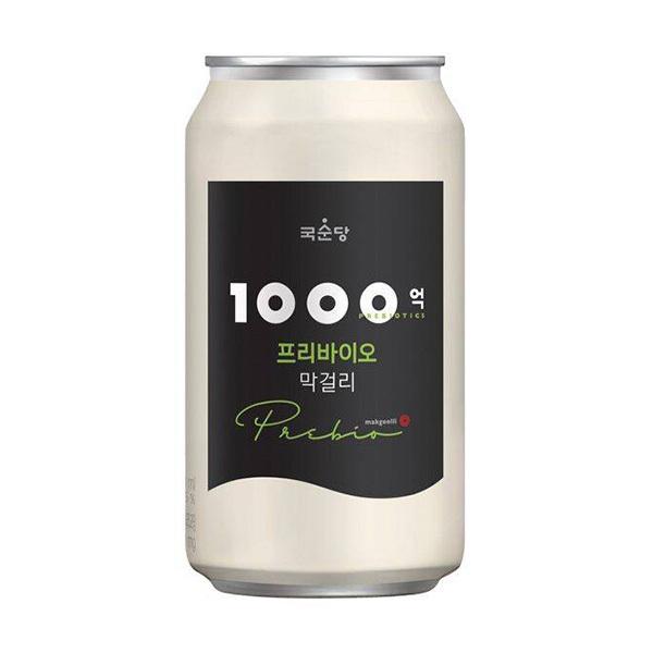 [麹醇堂]1000億 プリバイオ マッコリ 350ml (缶)/韓国マッコリ/韓国お酒