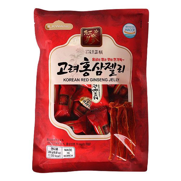ILKWANG］紅参(ホンサム)ゼリー280g/韓国ゼリー 韓国食品 韓国