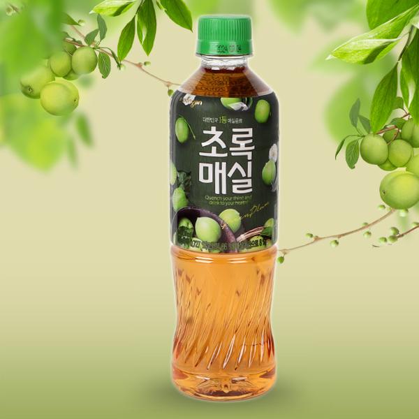 [ウンジン]チョロックメシル 梅ジュース 500ml 韓国市場 爆買