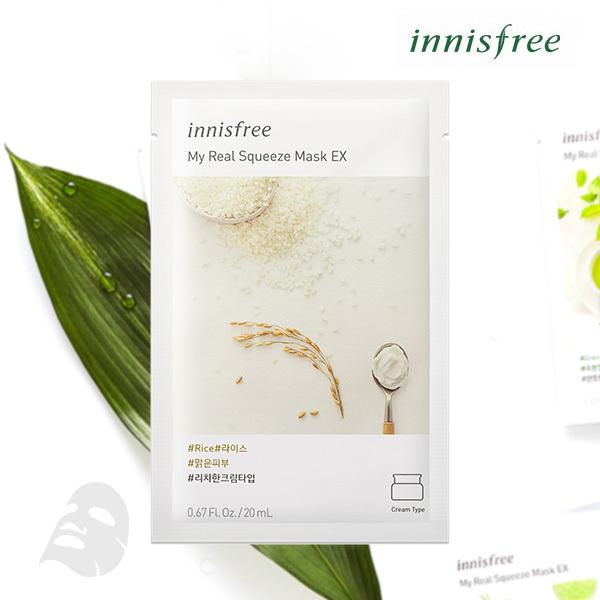 Innisfree イニスフリーマイリアルスクイーズマスクシート 米 H1093 韓国市場 通販 Yahoo ショッピング
