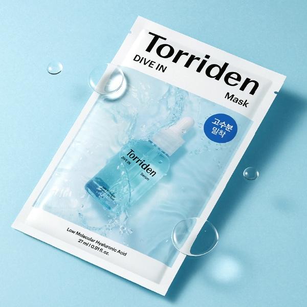名称 [Torriden] ダイブイン マスクパック内容量 27ml原産国名 韓国特徴 肌にうるおいを与え、すこやかに整える。使用方法 マスクを肌に密着させ、10〜15分後にはがし、 顔に残ったエッセンスをやさしくなじませてください。マスク...