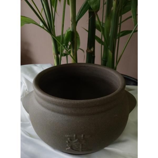 黄美人のよもぎ蒸し黄土壺、よもぎ蒸し専用、黄土壺だけの一個