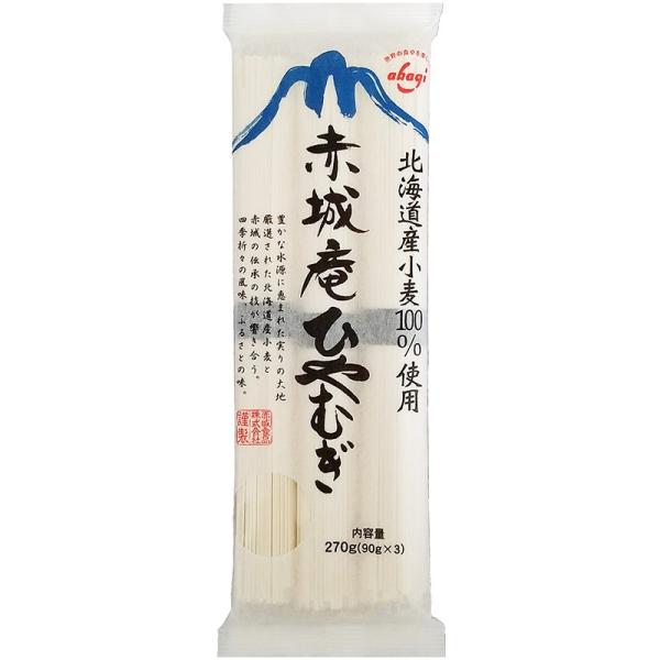 荷姿：２７０g（90ｇｘ3束）X20袋入麺長：２０ｃｍゆで時間：約４分原材料名：小麦粉（国内製造）、食塩※本品製造工場では「そば」「卵」を含む製品を生産しています。