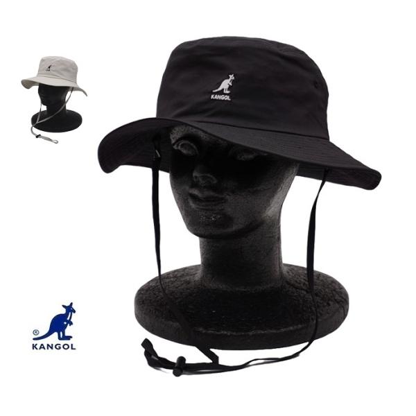 カンゴール　ハット ブラック　Kan Gol 新品未使用　送料無料　男女兼用 KANGOL（カンゴール） 日よけ帽子 帽子 紫外線カット メンズ