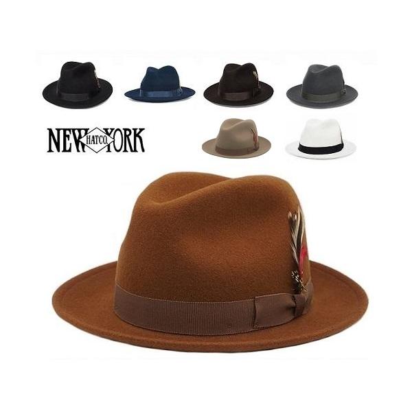 NEW YORK HAT（ニューヨークハット） 帽子 フェルトハット メンズ