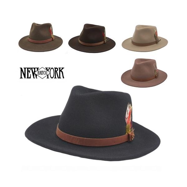 NEW YORK HAT（ニューヨークハット） 帽子 フェルトハット メンズ