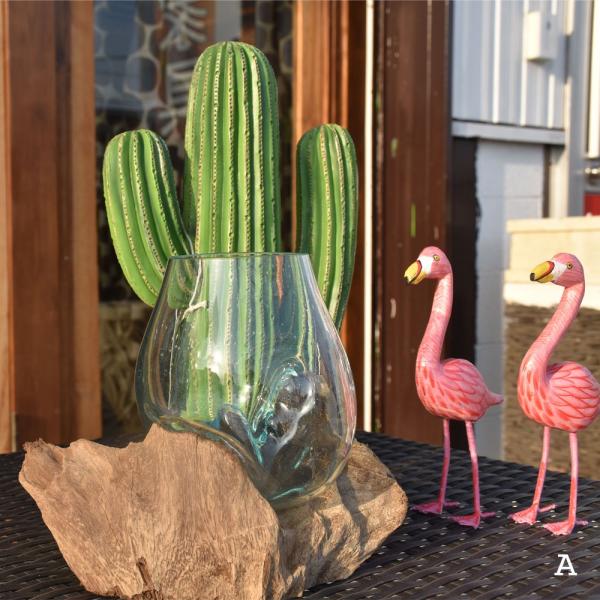 Bali 流木ガラスフラワーベース 置物 オブジェ 花瓶 フラワーベース 飾り 花器 バリガラス ガラス 木製 ウッド 古木 北欧 北欧インテリア バリインテリア インテ Buyee Buyee Japanese Proxy Service Buy From Japan Bot Online