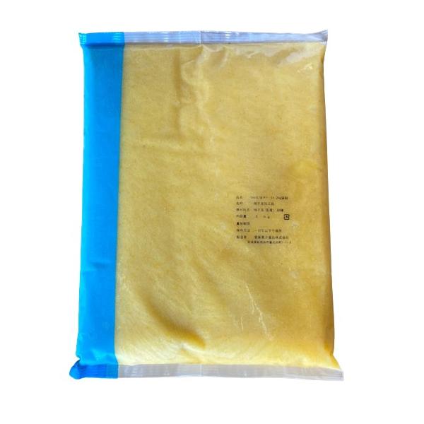 ●2026年7月18日賞味期限●国産柚子を使用した半練り・加糖タイプの冷凍生柚子ペーストです。ミンチ(0.9mm)にした柚子皮が加えられています。饅頭やどら焼き等の和菓子、ゼリーやマドレーヌ等の洋菓子、ジャンルを問わず幅広くご使用いただけま...