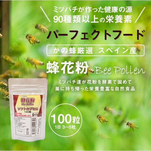 蜂花粉 ビーポーレン ソフトカプセル 100粒 はちみつ専門店 かの蜂 母の日 Bpc 100 かの蜂 通販 Yahoo ショッピング