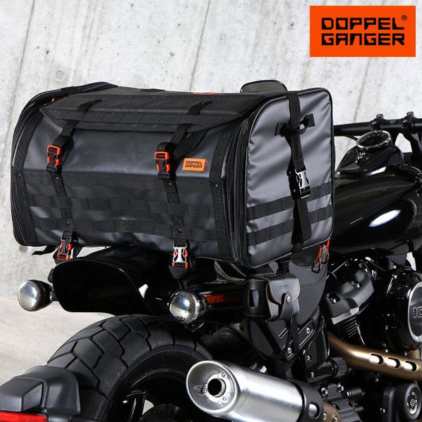 バイク シートバッグ 防水 ツーリングバッグ Doppelganger ドッペルギャンガー キャンプツーリングシートバッグ Dbt523 Bk Dbt523 Bk カノン ショッピング ストアー 通販 Yahoo ショッピング
