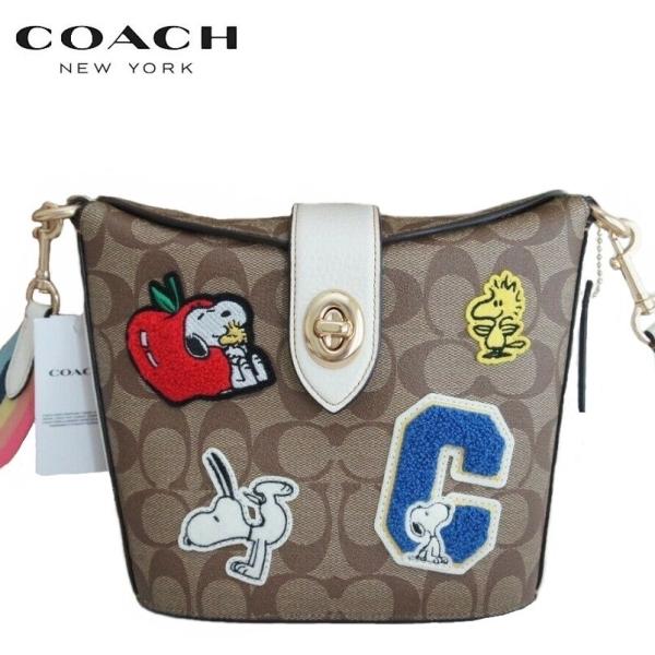 COACH コーチ 新作 X PEANUTS アディー クロスボディ