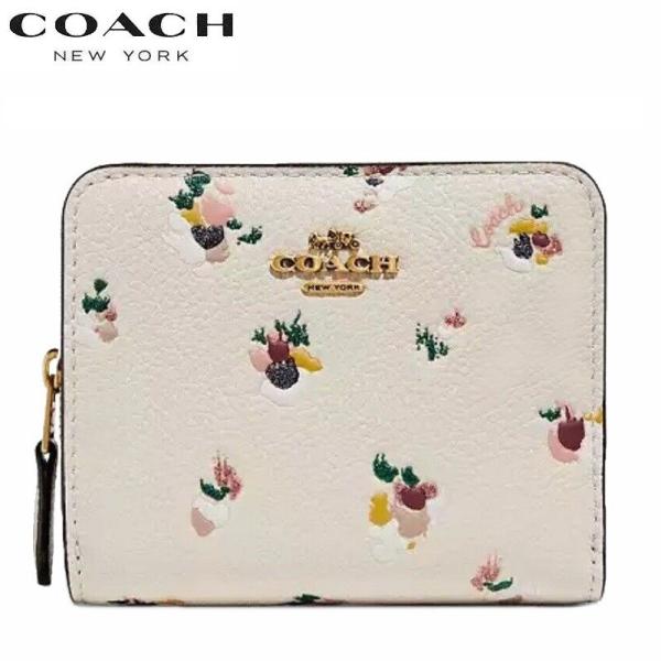COACH コーチ 新作セール C6001 花柄 二つ折り財布 ブティック COACH コーチ 新作セール C6001 花柄 二つ折り財布 ブティック