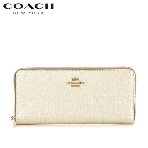 コーチ Coach ゴールド 長財布 レディース長財布 通販 人気ランキング 価格 Com