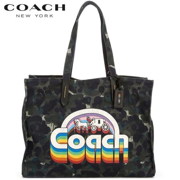 COACH（コーチ） バッグ 新作 トートバッグ ブティックライン カモ