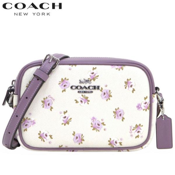 コーチ バッグ ショルダーバッグ COACH ミニ ジェイミー カメラバッグ フローラル プリント 斜め掛け ミニバッグ CBA70 SVCAH (チョークマルチ) アウトレット レディース COACH（コーチ） 新作セール CBA70 ショルダーバッグ 2025新作