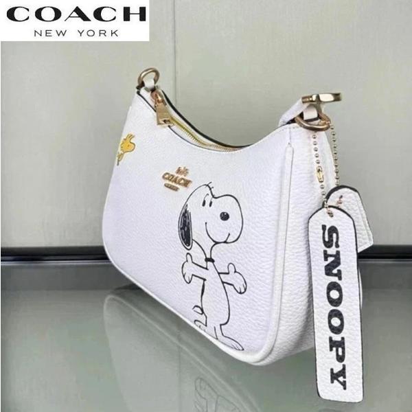COACH コーチ ショルダーバッグ - スヌーピー CBJ76 COACH（コーチ） バッグ CBJ76 COACH X PEANUTS x ピーナッツ
