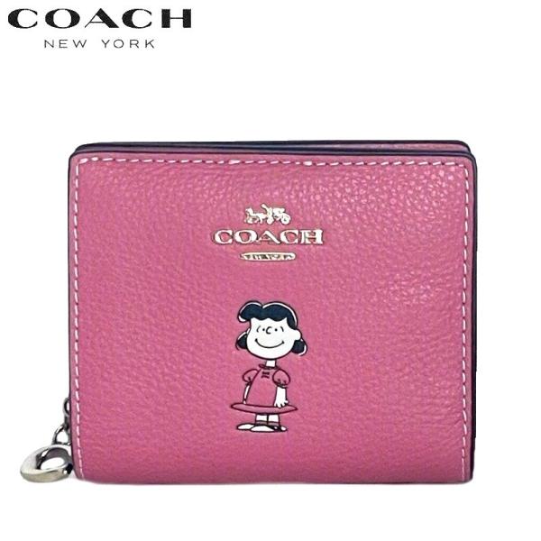 新品 COACH ぺブルレザー ピーナッツ コラボ 小銭入れ チャークマルチ 新品 COACH ぺブルレザー ピーナッツ コラボ 小銭入れ チャーク