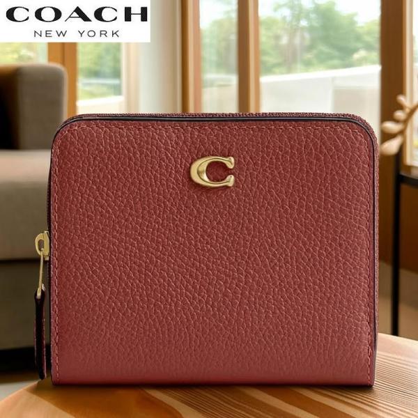 COACH（コーチ） 2026新作 二つ折り財布 ミニ財布 カードケース