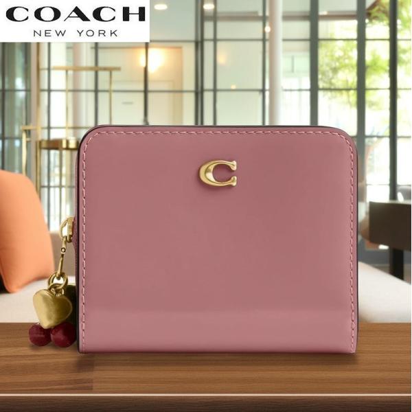 コーチ　レディース　折財布　小銭入れ2箇所　新品　未使用 COACH（コーチ） 財布 レディース 二つ折り アウトレット 折財布 ミニ